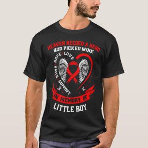 Camiseta El cielo necesitaba un héroe Dios eligió hijo Pequ