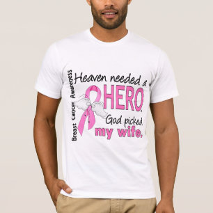 Camiseta El cielo necesitó a un cáncer de pecho de la