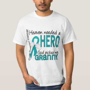 Camiseta El cielo necesitó a un cáncer ovárico de la