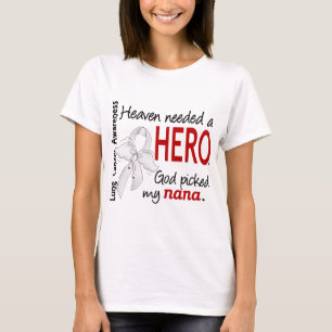 Camiseta El cielo necesitó un cáncer de pulmón de Nana d