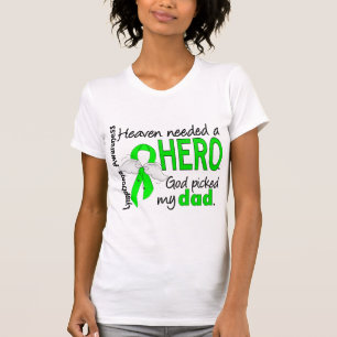 Camiseta El cielo necesitó un linfoma del papá del héroe