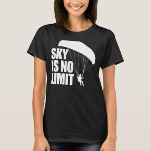 Camiseta El Cielo No Es Límite Parapente Hombres Avance Par