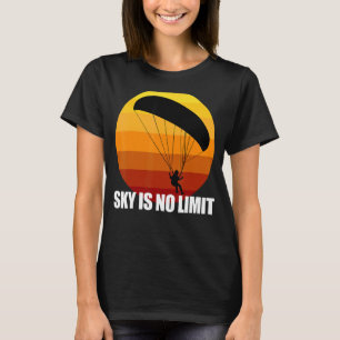 Camiseta El Cielo No Es Límite Parapente Hombres Avance Par