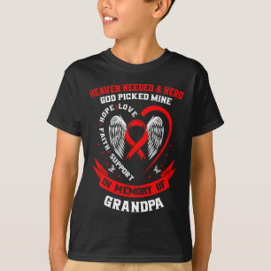 Camiseta El Cielo Rojo Necesita Un Héroe Que Dios Escogió A