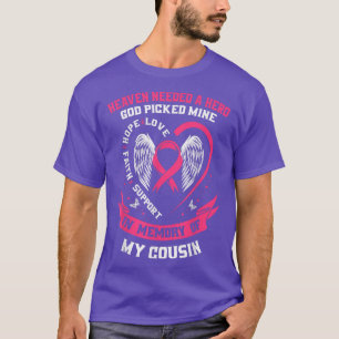 Camiseta El cielo rosado necesita a un héroe que Dios recog