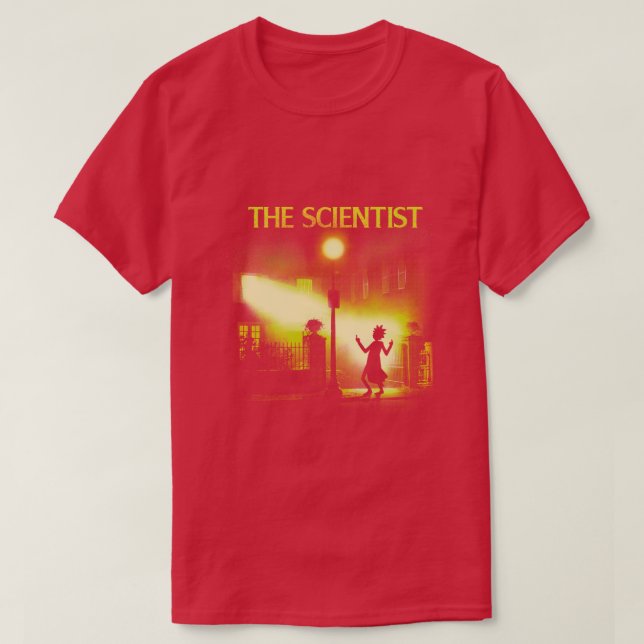 Camiseta El científico (Diseño del anverso)
