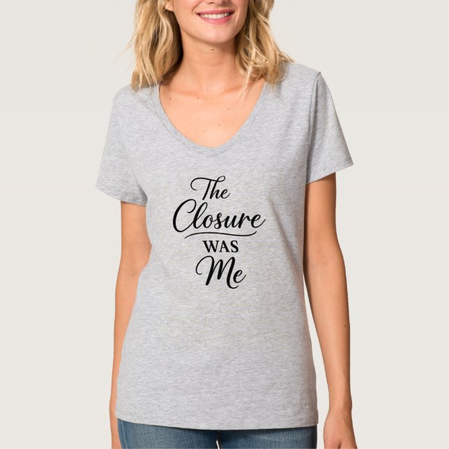 Camiseta El Cierre Fui Yo (Anverso)