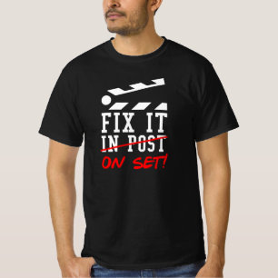 Camiseta El cineasta lo arregla en el post