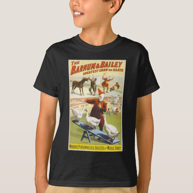 Camiseta El circo de Barnum y de Bailey (Anverso)