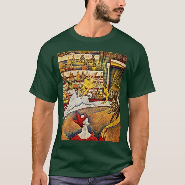 Camiseta El circo de Seurat Jorte (Anverso)