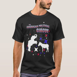 Camiseta El Circo Político Estadounidense Demócrata De Donk