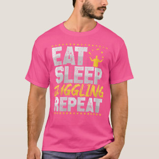 Camiseta El Circo Retro de Repetición de Malabarismo de Hom
