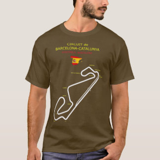 Camiseta El circuito de Barcelona Catalunya