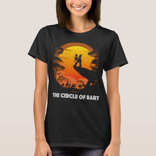 Camiseta El Círculo de Bart  (Anverso)