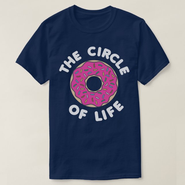 Camiseta El círculo de la vida 1 (Diseño del anverso)