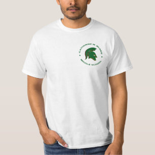 Camiseta El círculo espartano llameante de Logan