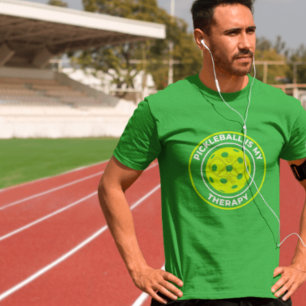 Camiseta El Cita Graciosa Del Equipo De Pickleball Es Mi Te