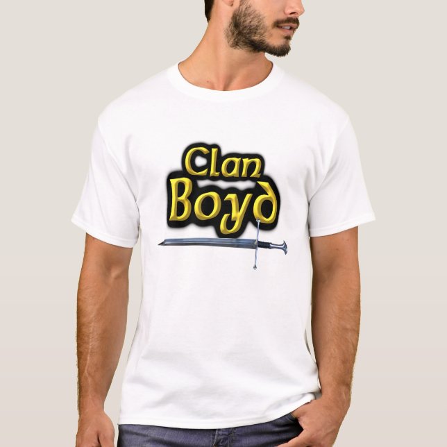 Camiseta El clan Boyd inspiró a escoceses (Anverso)