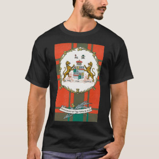 Camiseta El clan MacDonald de las islas y el arte de la vin