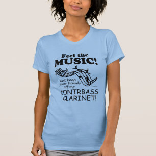 Camiseta El Clarinet Contrabass Siente La Música
