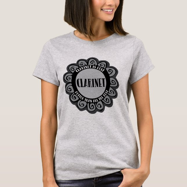 Camiseta El clarinete es lo mejor (Anverso)