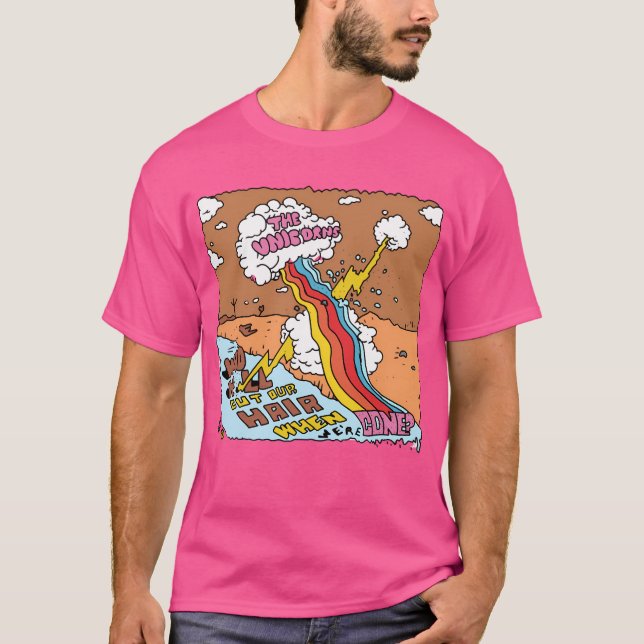 Camiseta El clásico de la banda de Unicornios (Anverso)