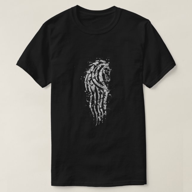 Camiseta El clásico de los caballos de Rohan (Diseño del anverso)