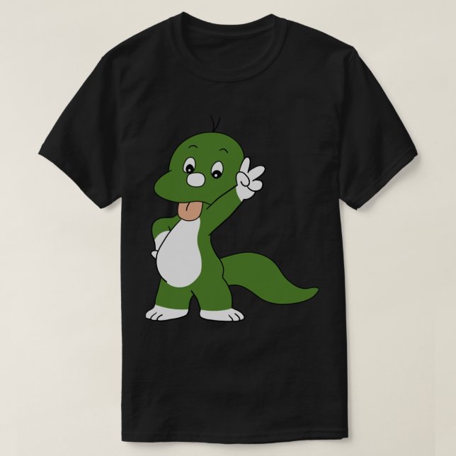 Camiseta El Clásico de los Dinosaurios Pequeños. T-Sh esenc (Diseño del anverso)
