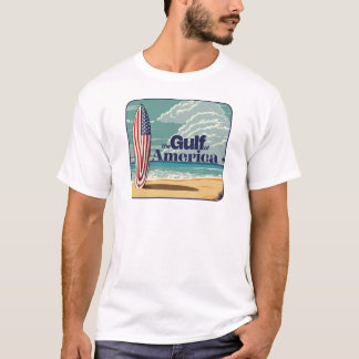 Camiseta El clásico surfista del Golfo de América colgó die