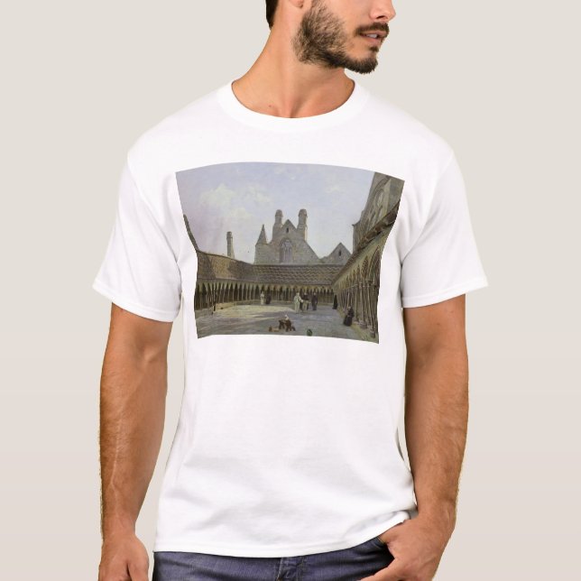 Camiseta El claustro del Saint-Michel de Mont (Anverso)