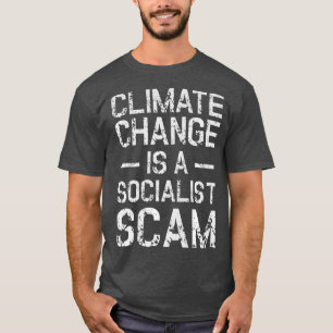 Camiseta El clima antisocialista contra el cambio climático