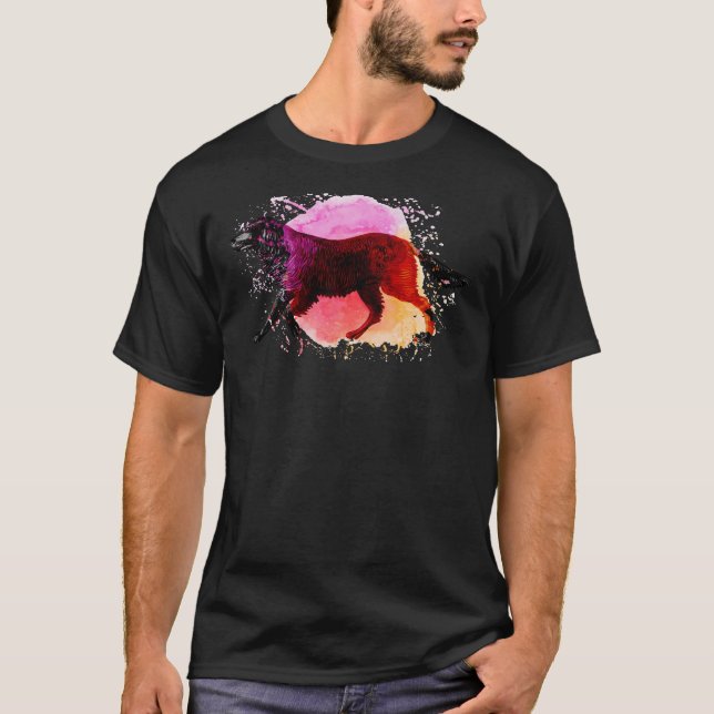 Camiseta El clima de Labrador Vane Pop Winifred Luten Artís (Anverso)