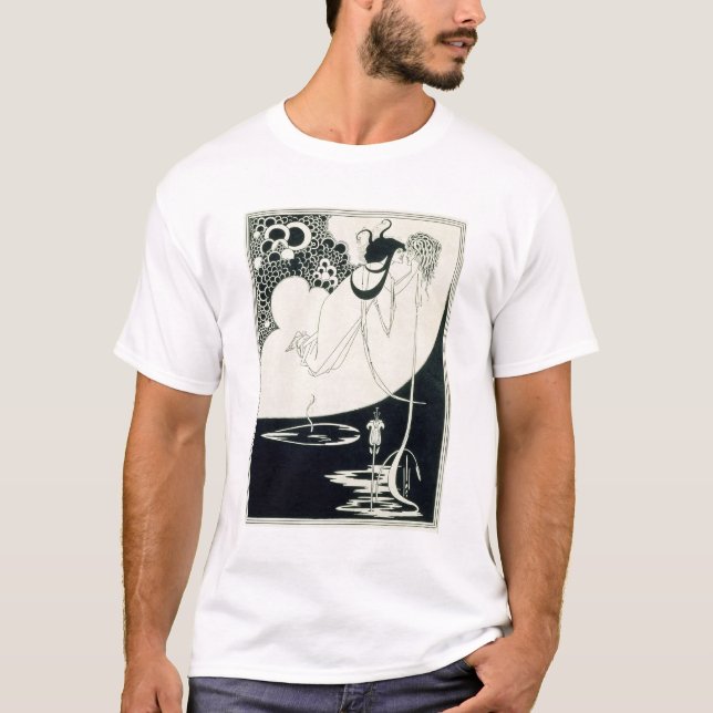 Camiseta El clímax, ilustracion de "Salome" por los Wi de (Anverso)