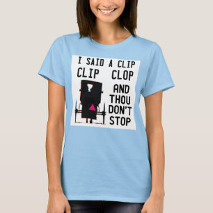 CAMISETA EL CLIP CLOP HIP HOP