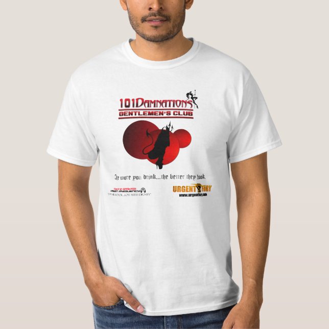 Camiseta El club de 101 caballeros de las condenaciones - (Anverso)
