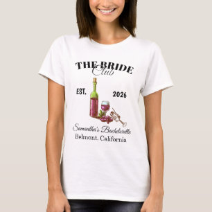 Camiseta El Club de la Novia Despedida de Soltero