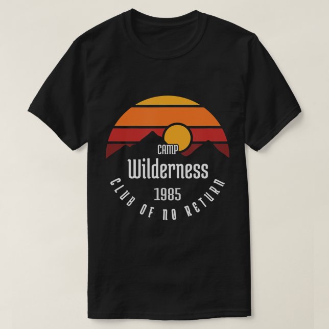 CAMISETA EL CLUB DE NO RETORNO DE 1985 VIO SASQUATCH, BIGFO (Diseño del anverso)