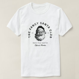 Camiseta ‘El Club de Santa Elegante’ - Impresión de Arte de