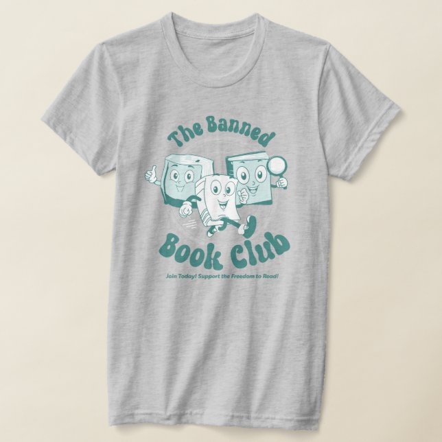 Camiseta El Club del Libro Prohibido (Distribución)