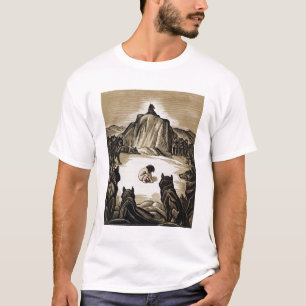Camiseta El club del pueblo, "del libro de la selva", por