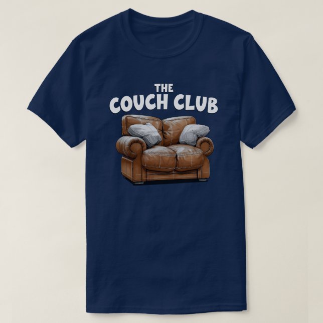 Camiseta El Club del Sofá (Diseño del anverso)