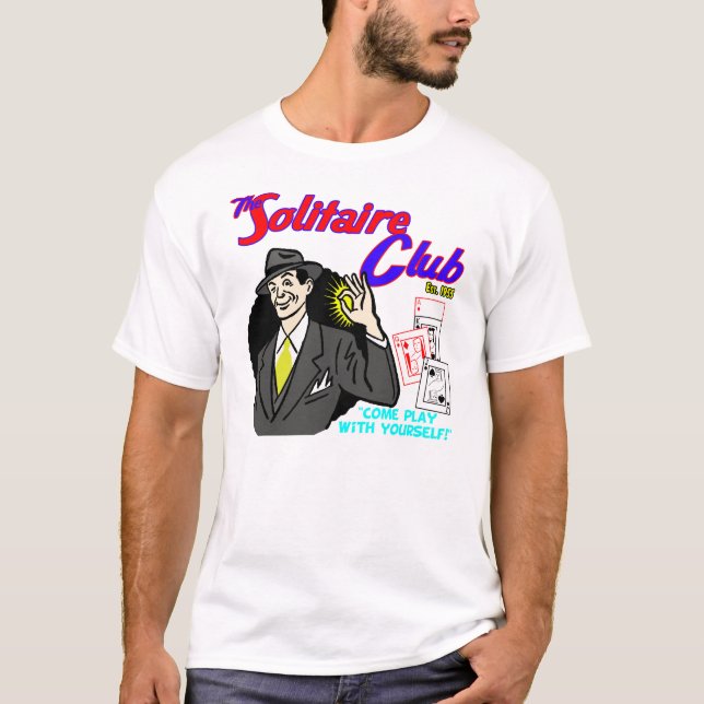 Camiseta El club del solitario (Anverso)