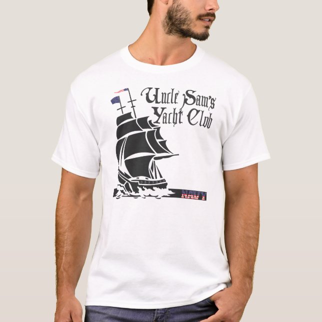 Camiseta El club náutico del tío Sam (Anverso)