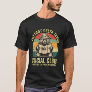 Camiseta El club social Foxtrot Delta Tango Protege a Nuest