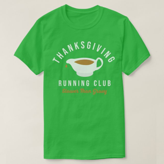 Camiseta El club turco del Día de Acción de Gracias trota m (Diseño del anverso)