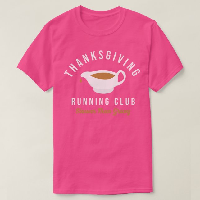 Camiseta El club turco del Día de Acción de Gracias trota m (Diseño del anverso)