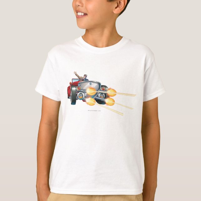 Camiseta El coche de dos caras (Anverso)