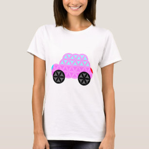 Camiseta El Coche De La Vida - Sagradas Formas A3.Pink.