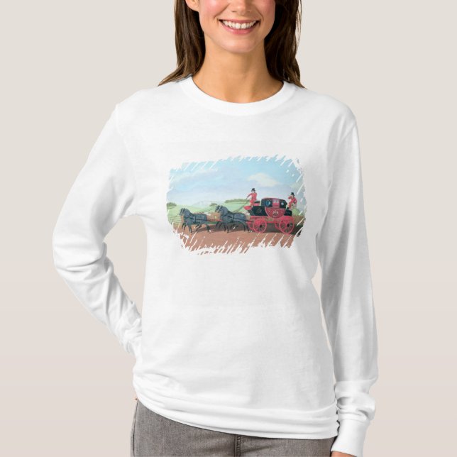 Camiseta El coche de Liverpool y de Londres Royal Mail, (Anverso)