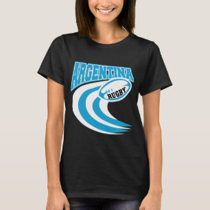 Camiseta El coche del jugador del rugbi de la Argentina se